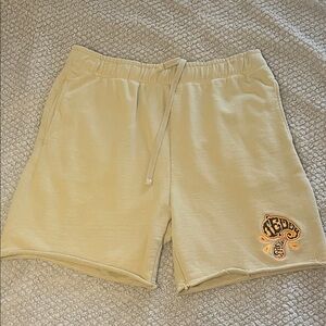 Teddy Fresh Tan Shorts with Graphic Detail